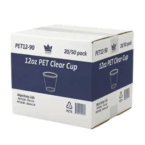 12oz PET Carton 90MM 12oz PET Carton 90MM