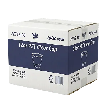 12oz PET Carton 90MM 12oz PET Carton 90MM