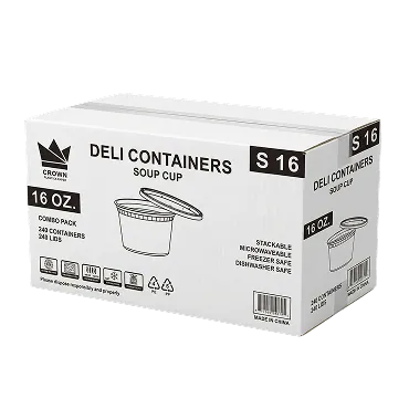 16oz Deli container Carton
