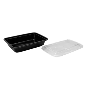 16oz Rectangular Black Container 16oz Rectangular Black Container