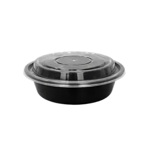 16oz Round Black Container 16oz Round Black Container