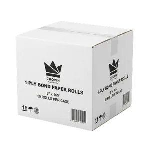 1ply 3x165 bond carton 1ply 3x165 bond carton