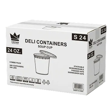 24oz Deli Container Carton