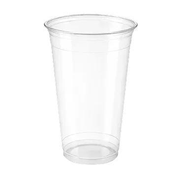 24oz PET Cups - White Background 24oz PET Cups White Background