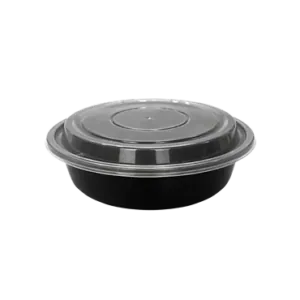 24oz Round Black Container 24oz Round Black Container