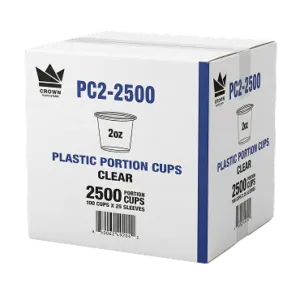 2oz Portion Cup Clear Carton 2oz Portion Cup Clear Carton