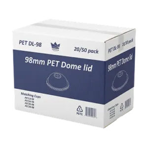 98mm PET Dome Lid 98mm PET Dome Lid