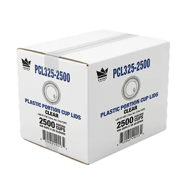 Lid Portion Cups 3.25-5.5oz Carton Lid Portion Cups 3.25 5.5oz Carton