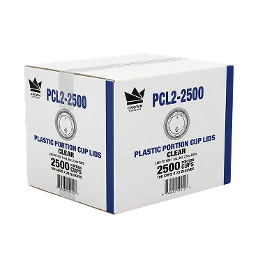 Lids for 1.5-2oz Portion cup Carton Lids for 1.5 2oz Portion cup Carton