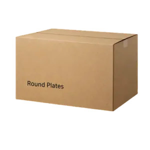 Round_plates_With_Box Round plates With Box