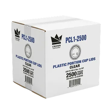 lid for 1oz portion cups Carton lid for 1oz portion cups Carton